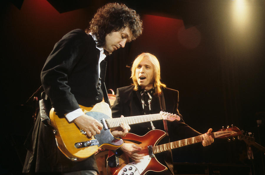 Tom Petty and Mike Campbell Photograph by Rich Fuscia