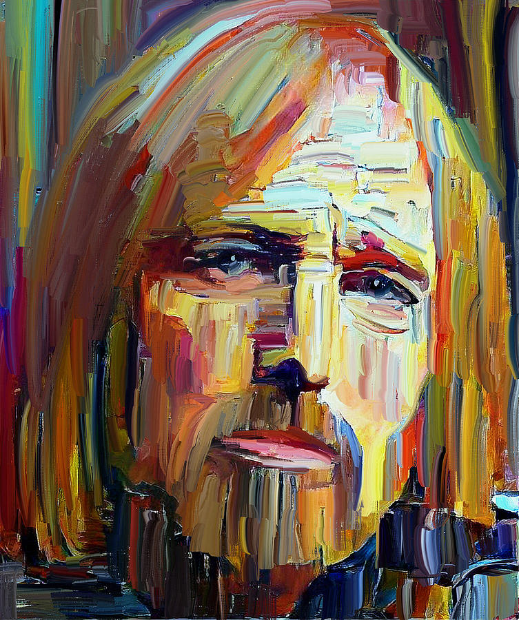 Tom Petty Tribute Portrait 4 Digital Art by Yury Malkov