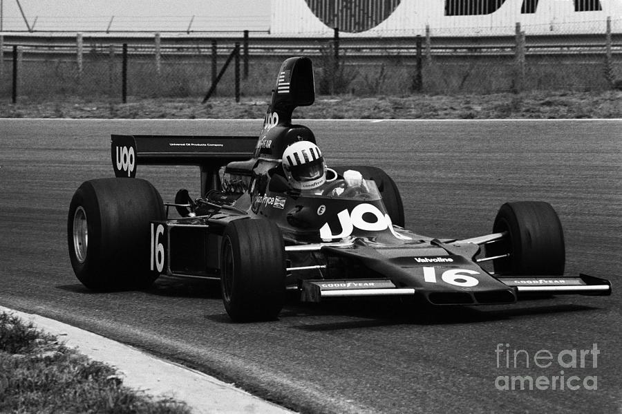 Tom Pryce. 1975 Dutch Grand Prix. Zandvoort Photograph by Oleg Konin