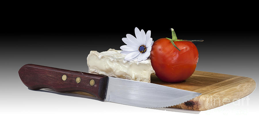 Tomato and Cheese Photograph by Shirley Mangini