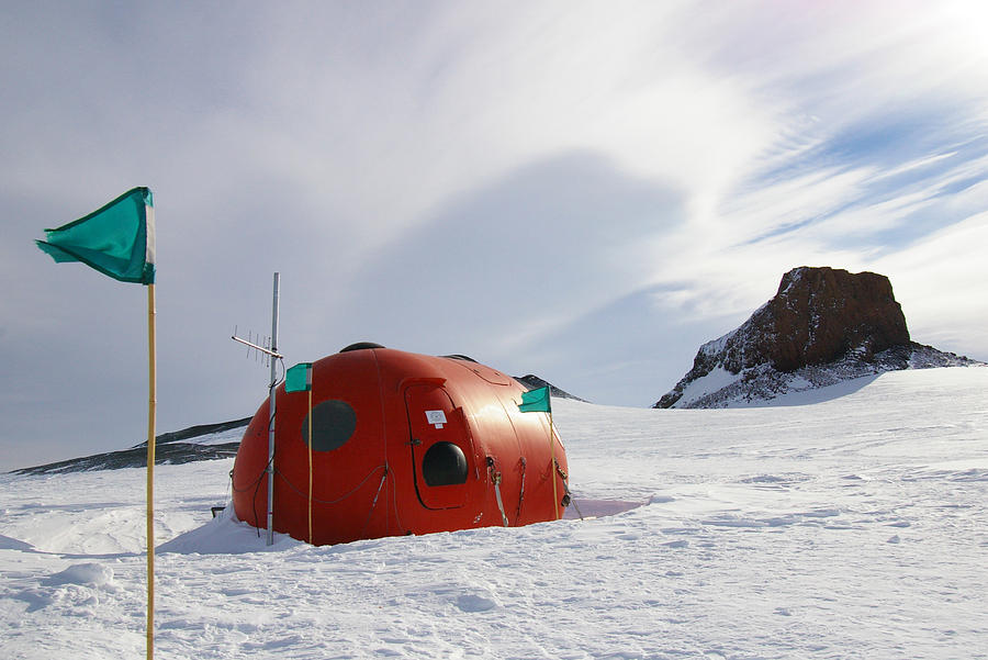 Tomato Hut, Antarctica Photograph by Jedediah Hohf