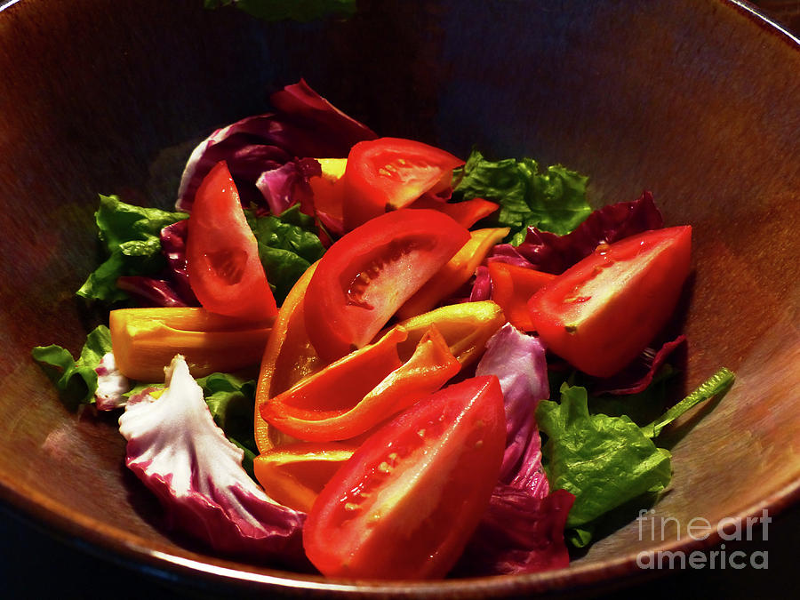 Tomato Salad Photograph by Rosanne Licciardi