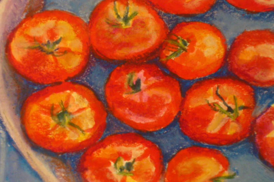 Tomatoes Pastel by Constance Gehring