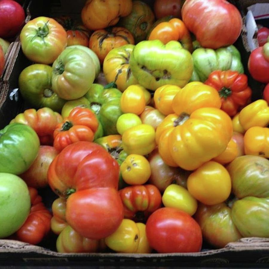 Tomato Photograph - #tomatoes #tomato #farmstand #veggies by Patricia And Craig