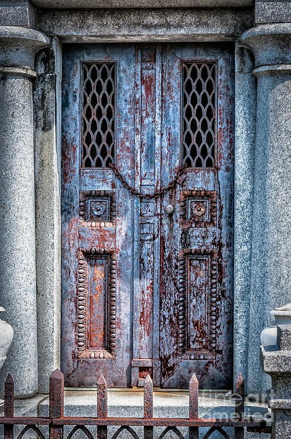 Tomb Doorway - New Orleans Photograph by Kathleen K Parker