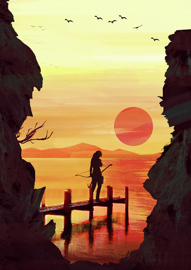 Tomb Raider Digital Art - Tomb Raider by IamLoudness Studio