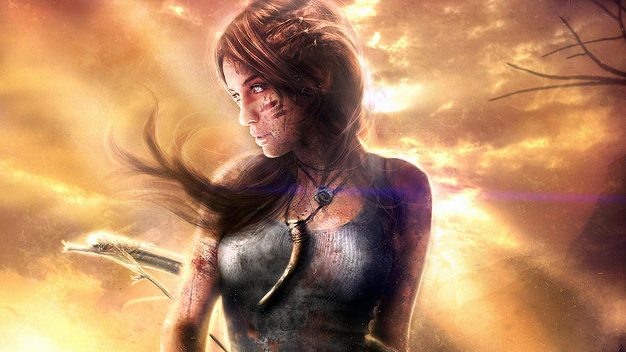 Tomb Raider Digital Art By Lonna Egleston Fine Art America