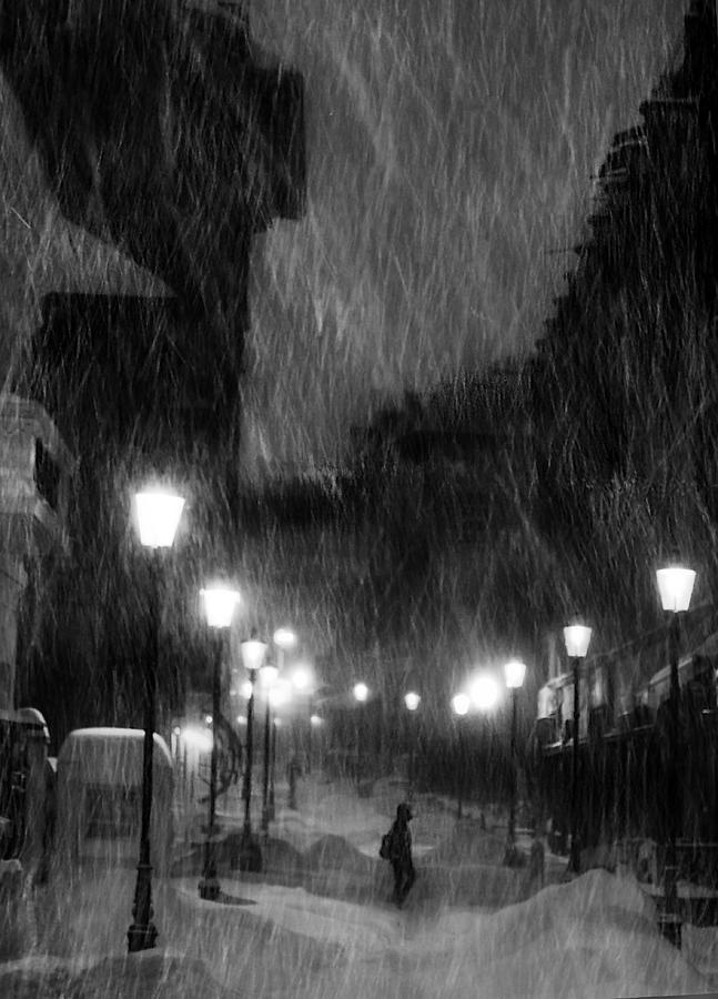 Tombe La Neige ... Photograph by Cristian Andreescu