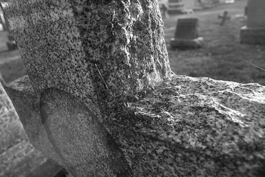 Tombstone Photograph by Carol Hathaway