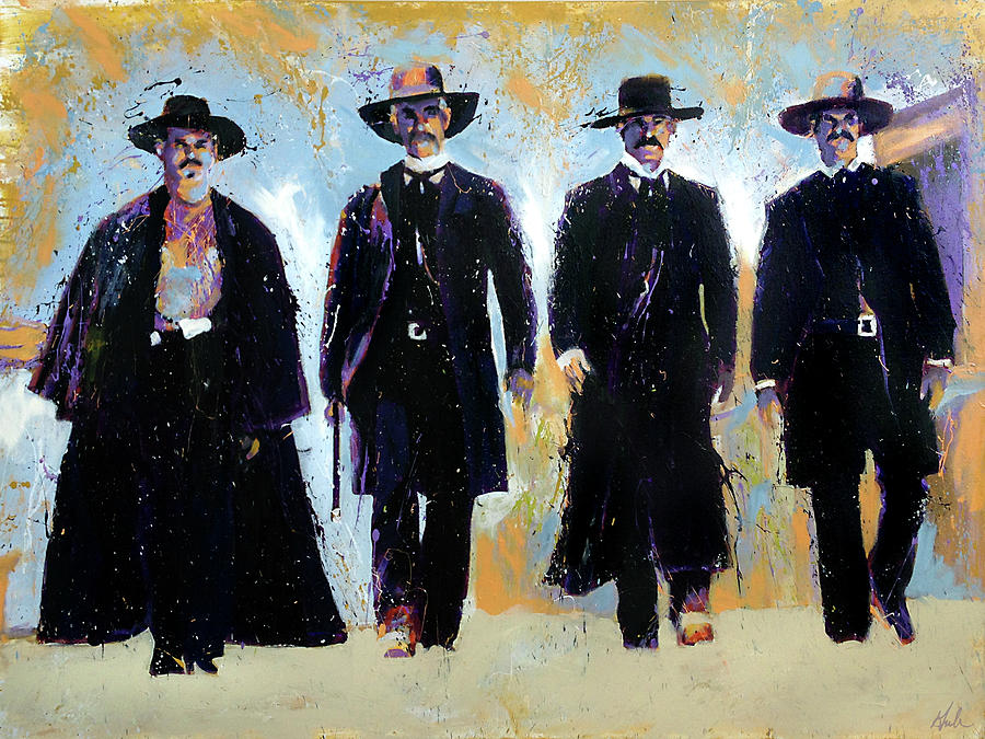 Tombstone Painting - Tombstone by Steve Gamba