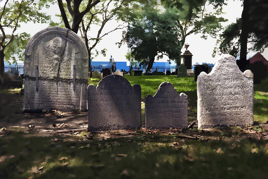 Tombstones Photograph by Kelley King | Fine Art America