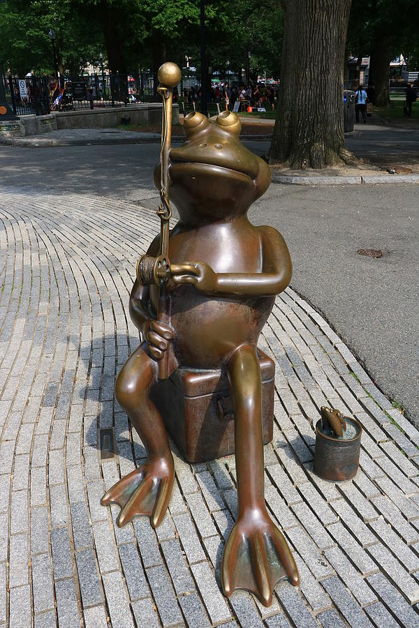 Tommy of the Frog Pond - Boston Photograph by Allen Beatty