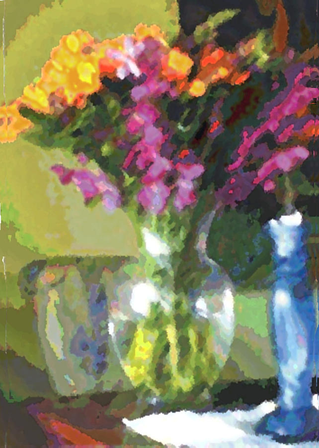 Flowers Painting - Tomorrow Morning by Thomas Lupari Flowers Painting - Tomorrow Morning by Thomas Lupari