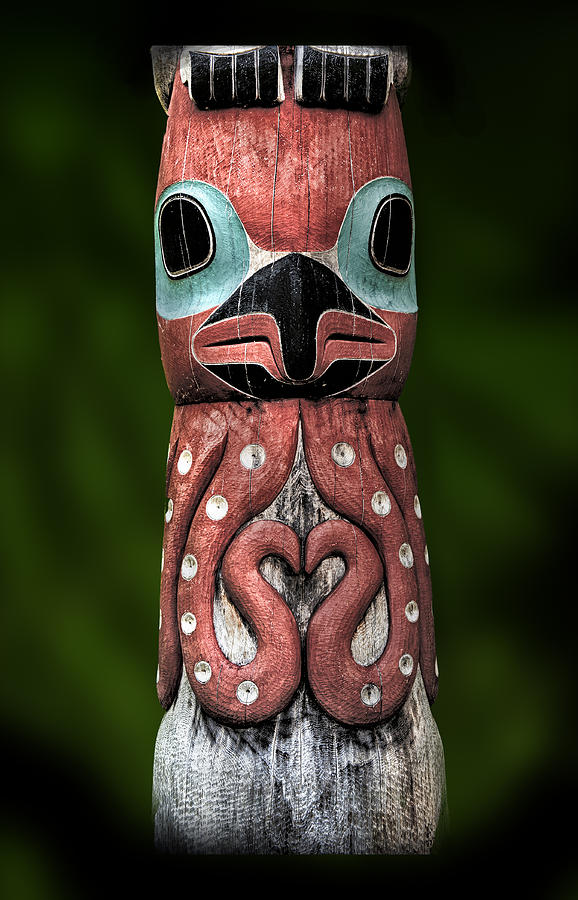 Tongass Totem  Photograph by Gary Warnimont