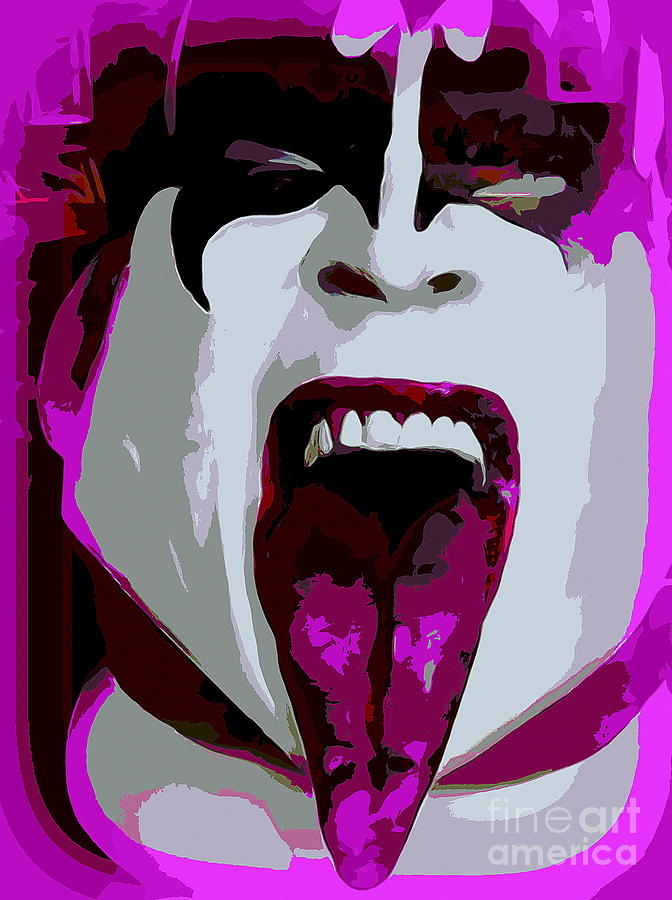 Tongue Kiss Digital Art by Ed Weidman