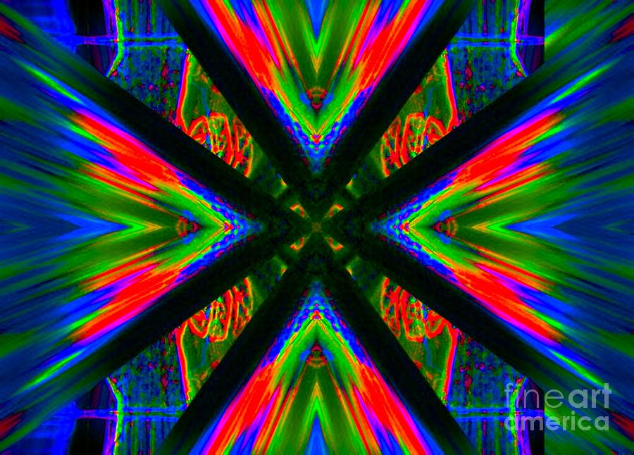 Abstract Digital Art - Tongue of Fire by Lorles Lifestyles Abstract Digital Art - Tongue of Fire by Lorles Lifestyles
