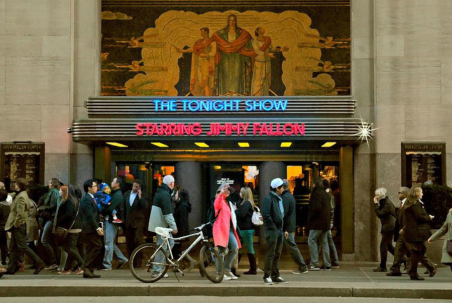 Tonight Show with Jimmy Fallon Photograph by Diana Angstadt