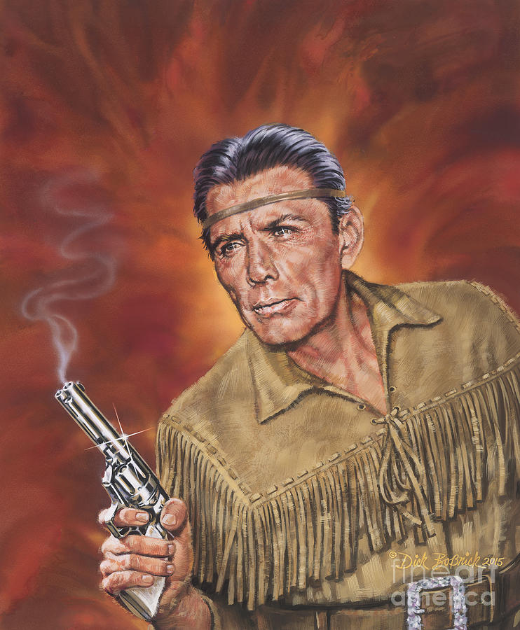 Tonto - Jay Silverheels Painting by Dick Bobnick