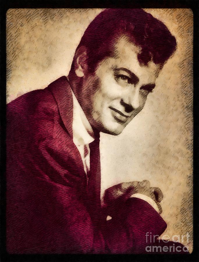 Tony Curtis, Hollywood Legend By John Springfield Painting