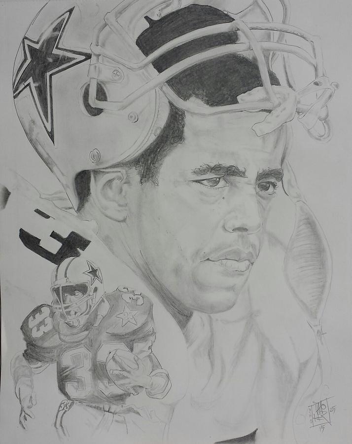 Tony Dorsett Greeting Cards for Sale - Fine Art America