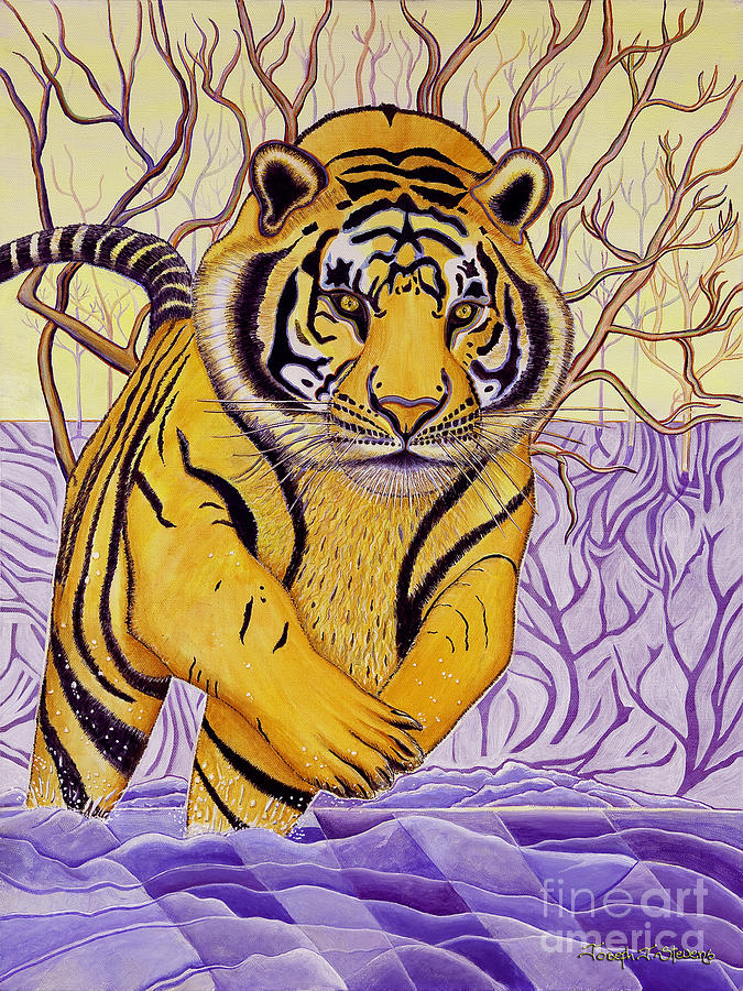 Tony Tiger Painting by Joseph J Stevens