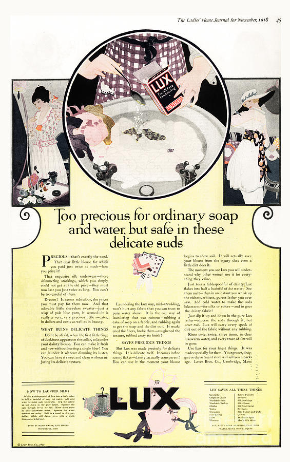 Vintage Digital Art - Too Precious Vintage Soap Ad by Anne Kitzman