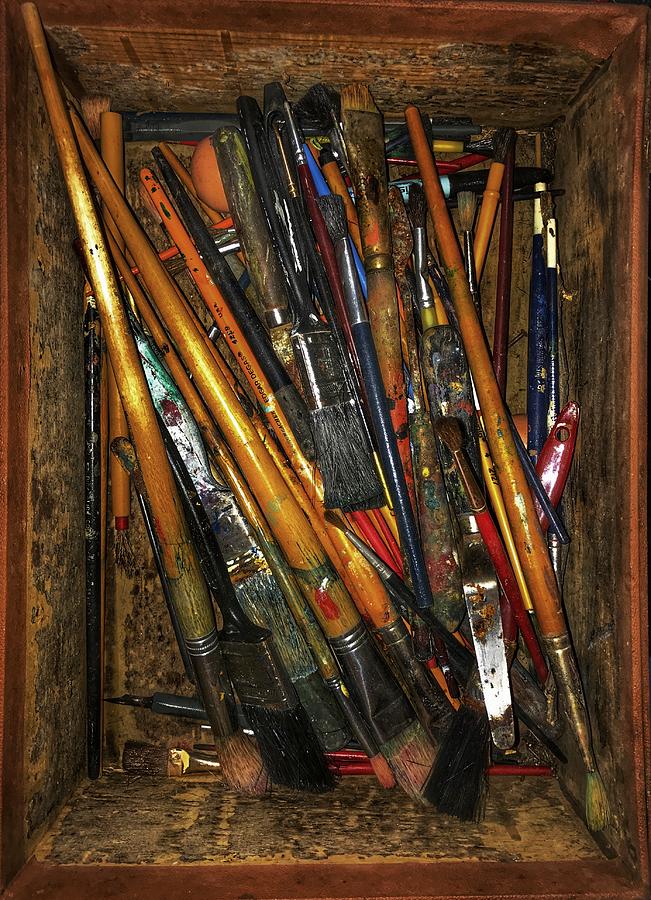 Tools of the Painter Photograph by Jame Hayes