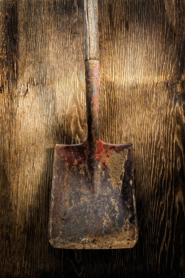 Vintage Photograph - Tools On Wood 4 by Yo Pedro