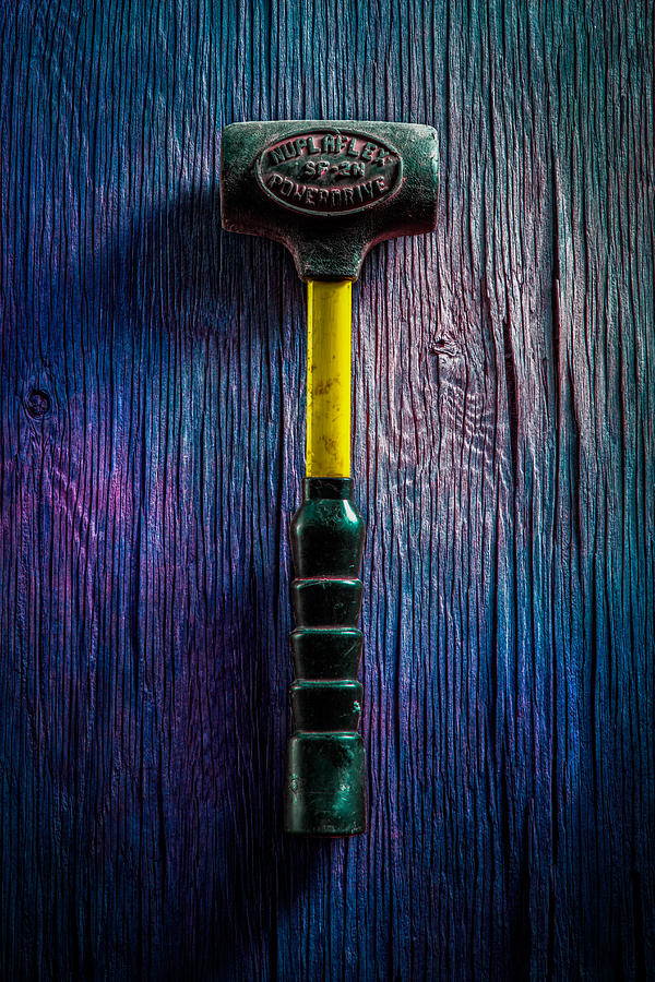 Tool Photograph - Tools On Wood 44 by YoPedro