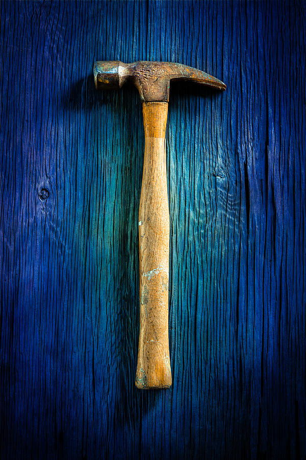Tool Photograph - Tools On Wood 49 by YoPedro