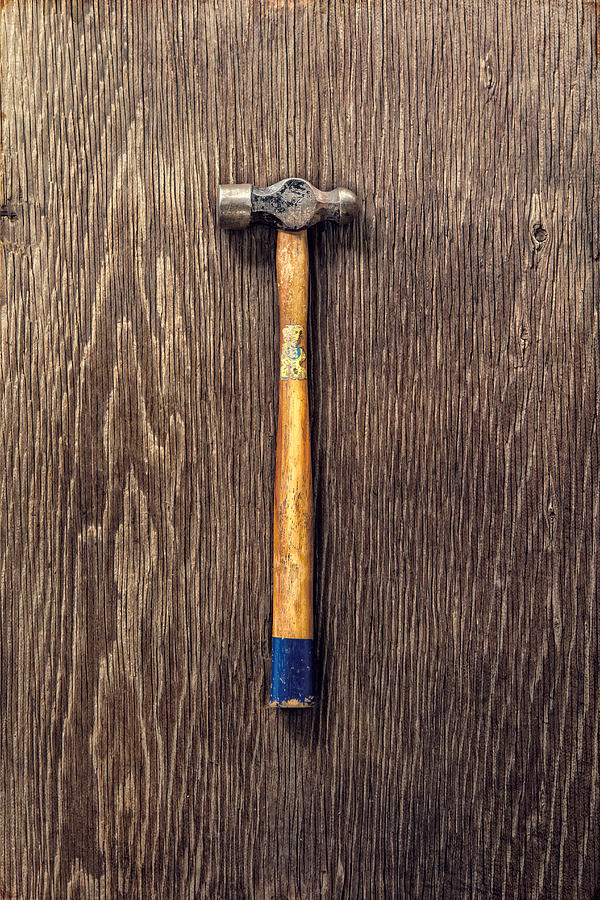 Tool Photograph - Tools On Wood 51 by YoPedro