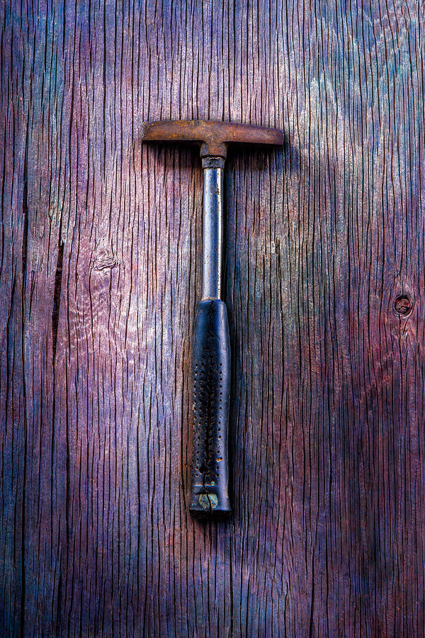 Tool Photograph - Tools On Wood 74 by YoPedro