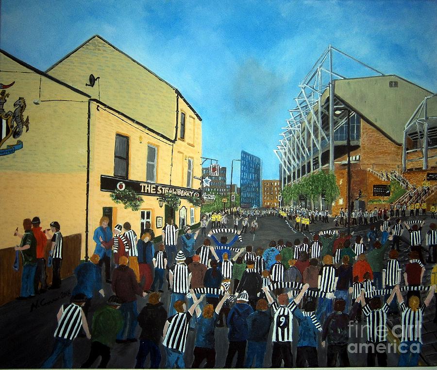 Toon Army Painting by Neal Crossan
