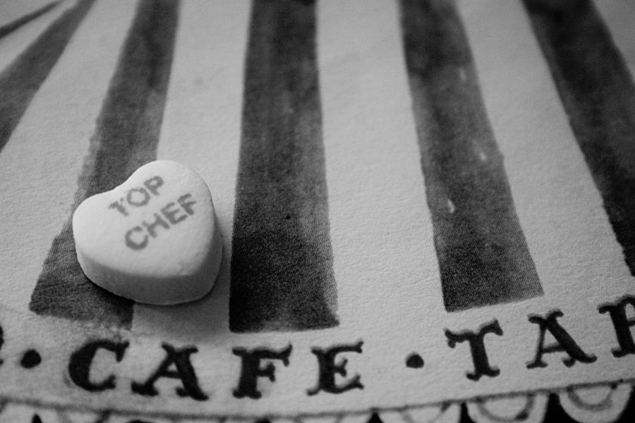 Top Chef Candy Heart Photograph by Toni Hopper