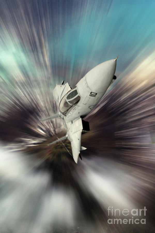 Top Gun Climb Digital Art by Airpower Art