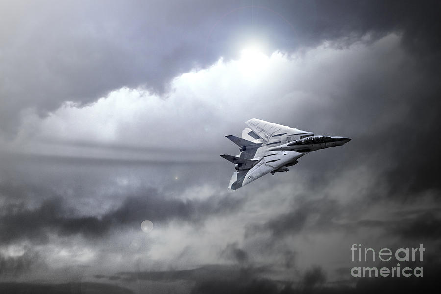 Top Gun Digital Art - Top Gun by Airpower Art