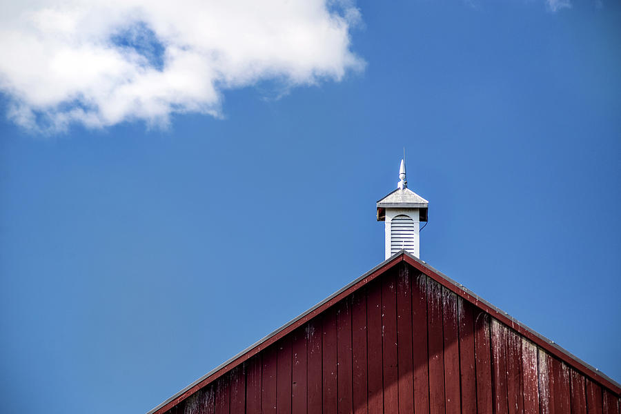 Top of a Barn Photograph by Don Johnson