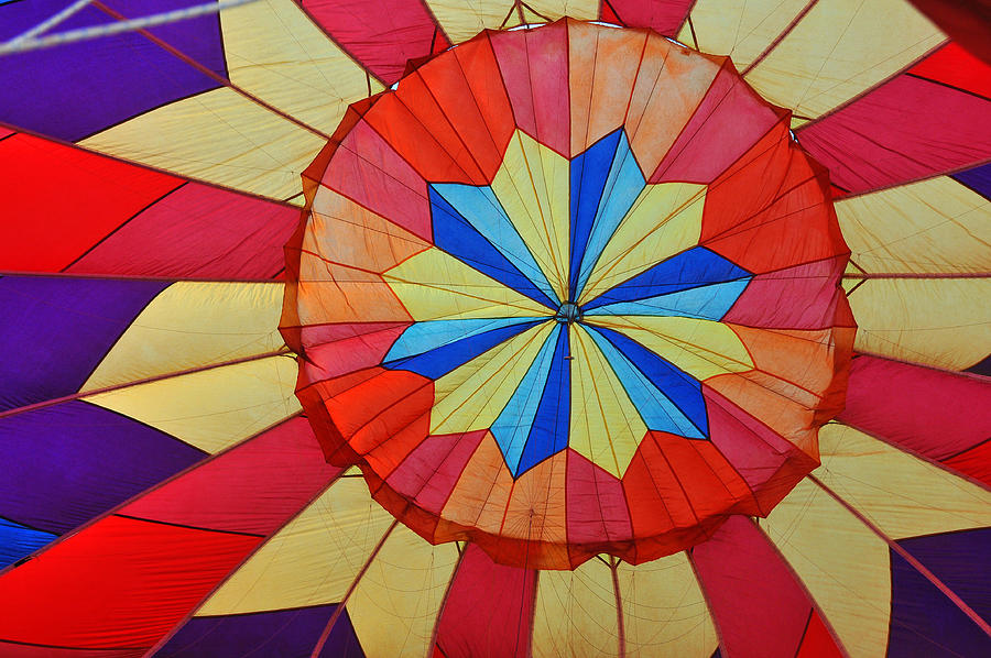 Top of Balloon Photograph by Mike Martin