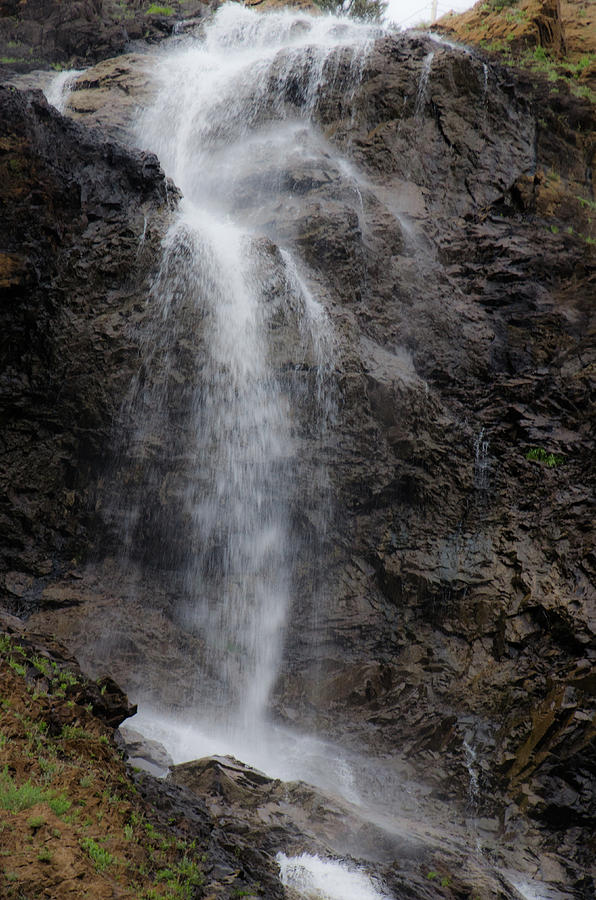 Top of Ogden Waterfall Photograph by Synda Whipple