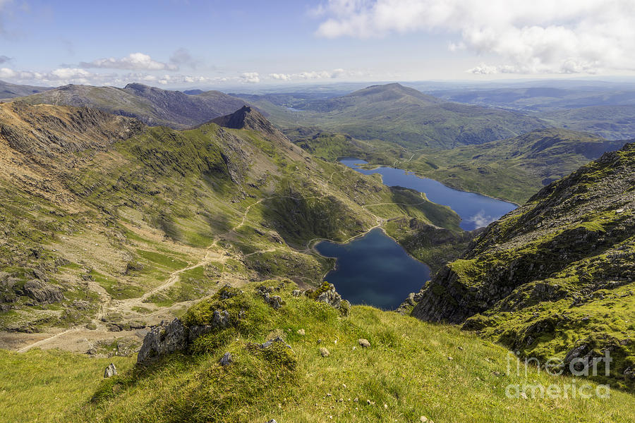 Nature Photograph - Top of Snowdon by Ian Mitchell