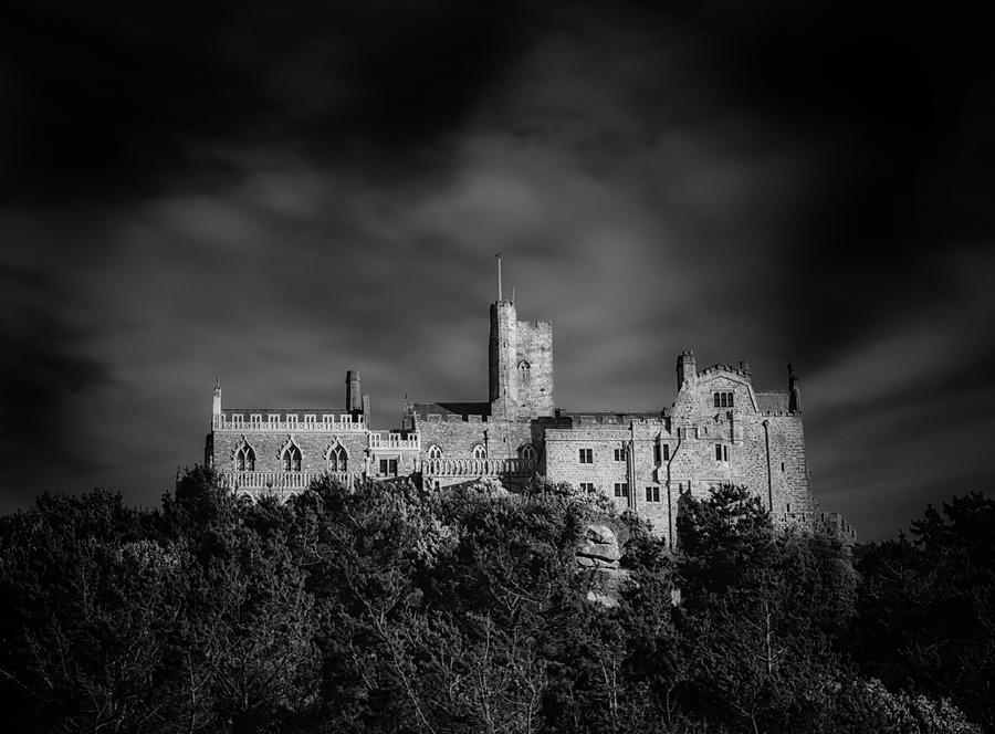 Castle Photograph - Top of St Michaels Mount by Martin Newman