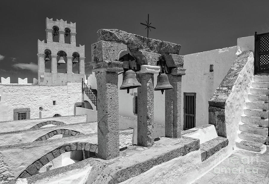 Byzantine Photograph - Top of the Monastery by Inge Johnsson