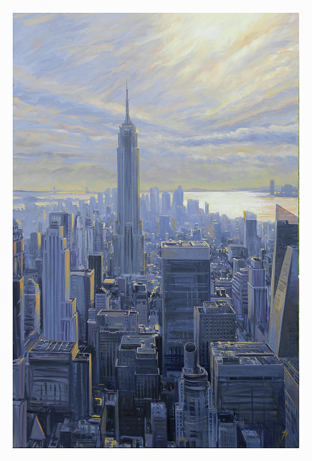 Top of the Rock Painting by Paul Simmons - Fine Art America