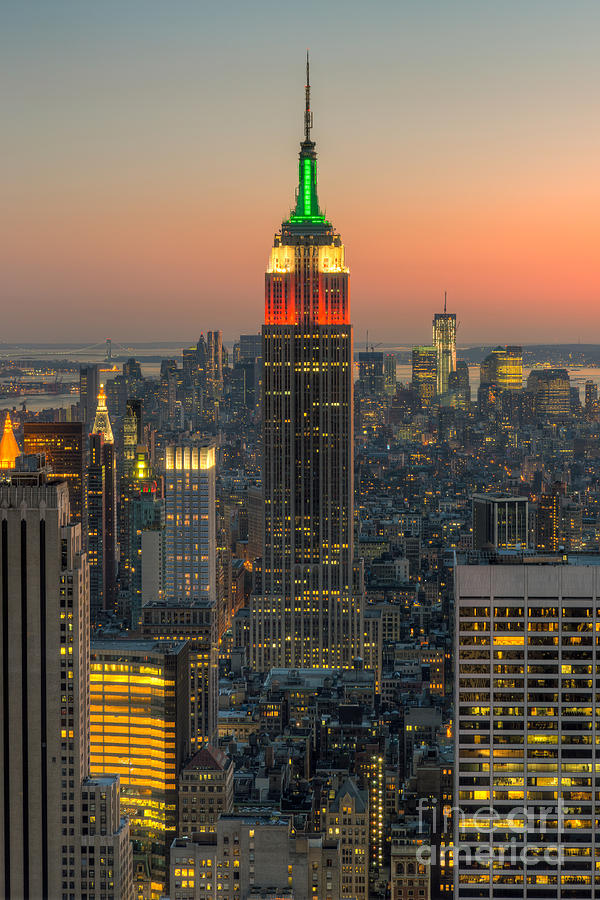 Top of the Rock Twilight IV Photograph by Clarence Holmes