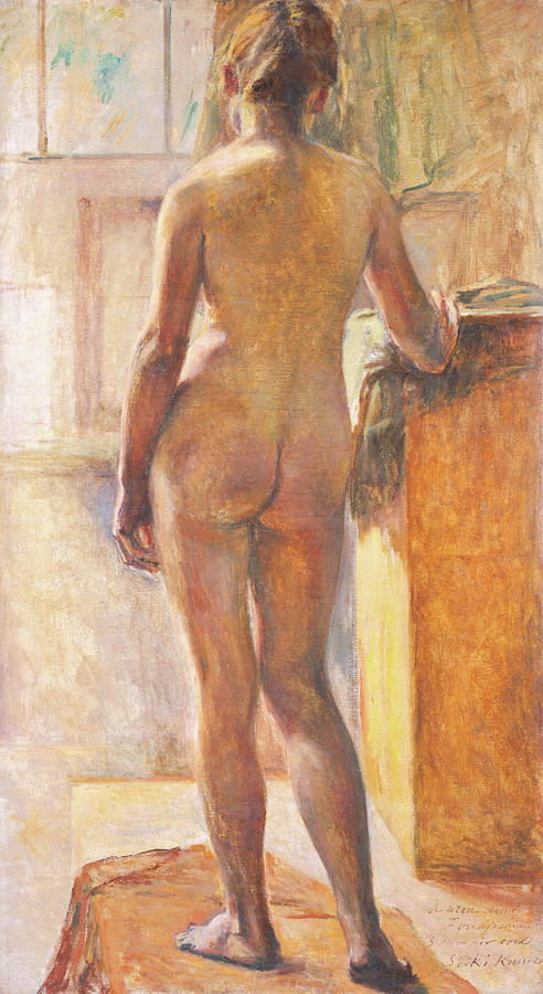 Nude Painting - Top Quality Art - Nudity by Kuroda Seiki