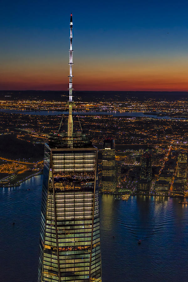 Top The World Trade Center NYC Photograph by Susan Candelario
