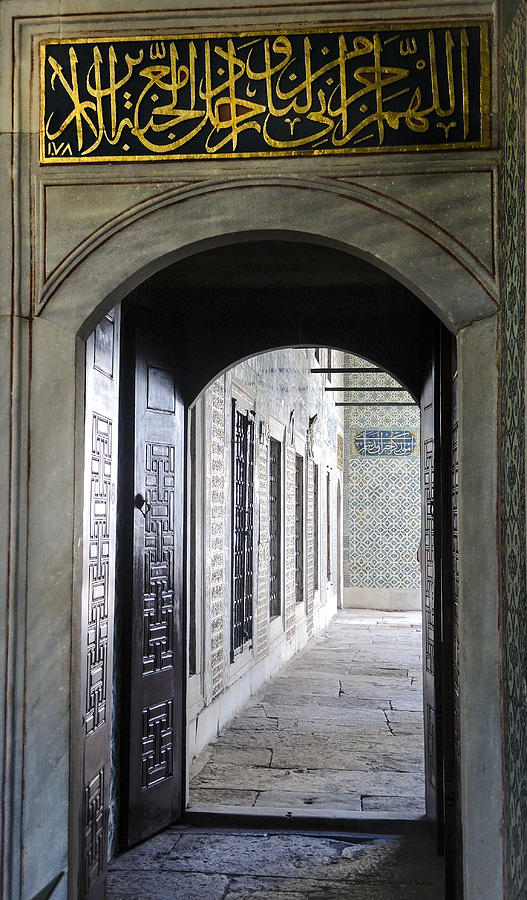 Topkapi Palace Door Istanbul Photograph by Sally Ross