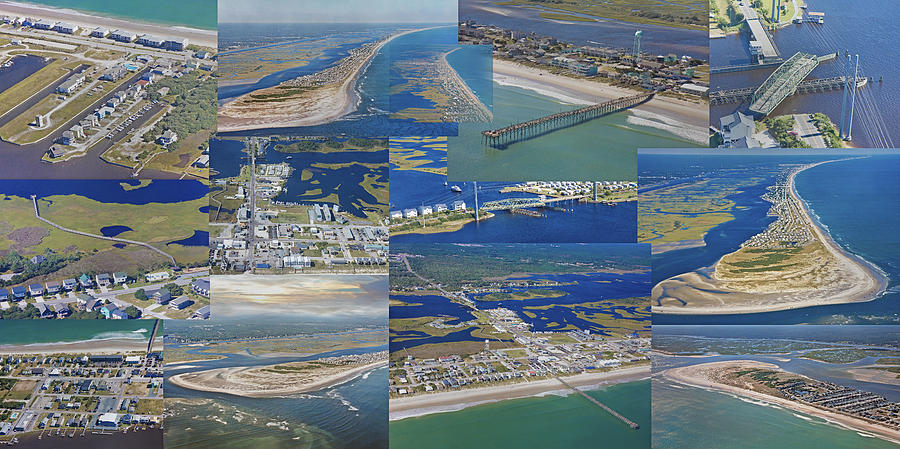 Topsail Island History From Above Photograph