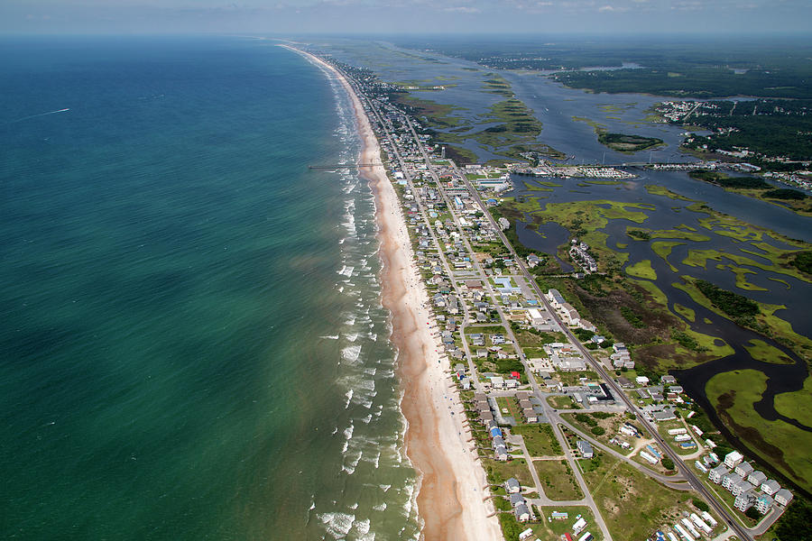Topsail Island Middle Heart Photograph