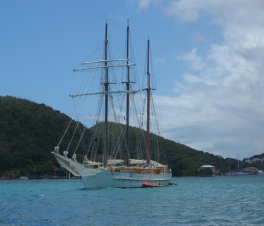 Topsail Schooner Mystic 2 Photograph by Christopher James